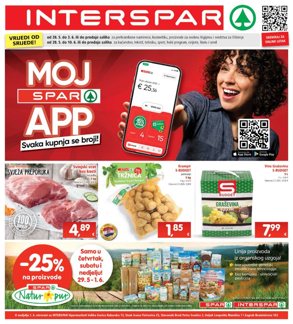 INTERSPAR katalog Akcija 28.05.-03.06.2025.
