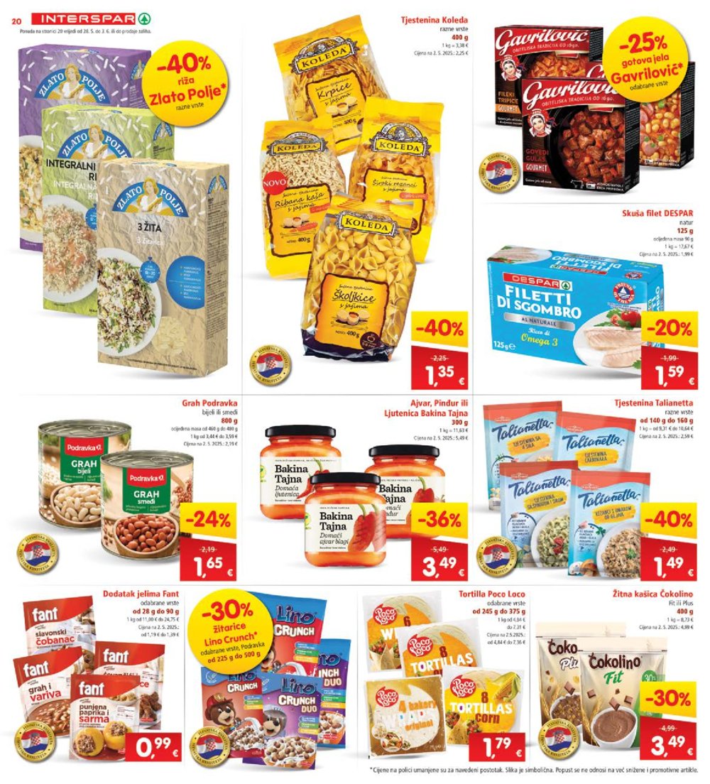 INTERSPAR katalog Akcija 28.05.-03.06.2025.