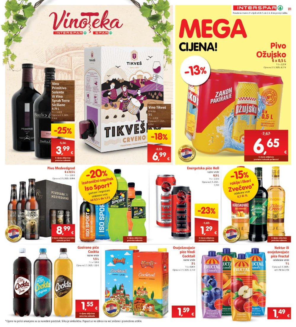 INTERSPAR katalog Akcija 28.05.-03.06.2025.