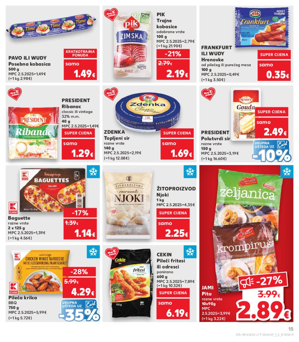 Kaufland katalog Akcija 28.05.-03.06.2025. Odabrane poslovnice