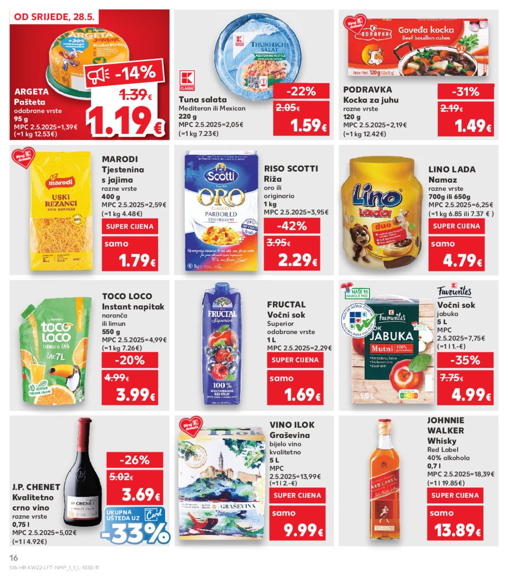 Kaufland katalog Akcija 28.05.-03.06.2025. Odabrane poslovnice