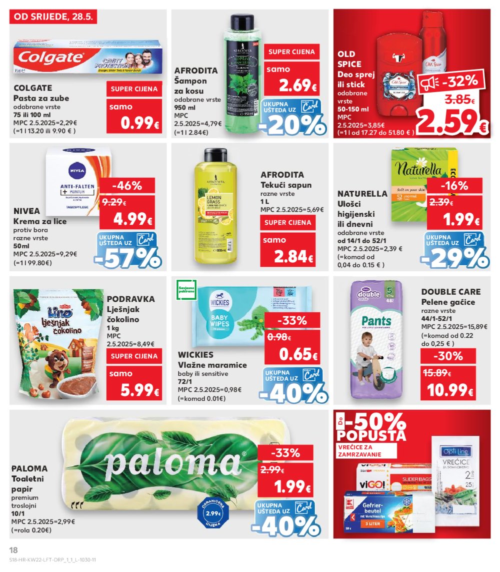 Kaufland katalog Akcija 28.05.-03.06.2025. Odabrane poslovnice