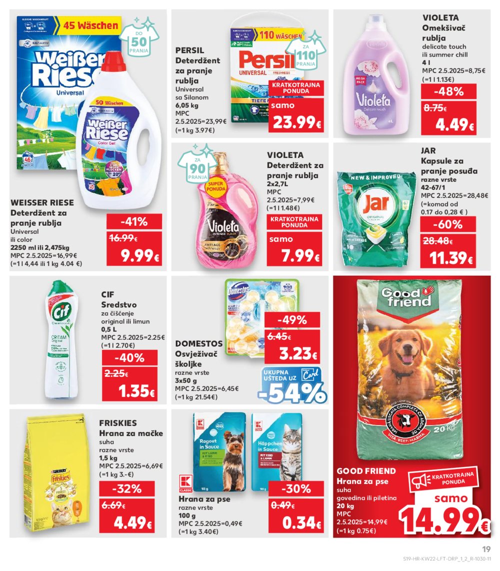 Kaufland katalog Akcija 28.05.-03.06.2025. Odabrane poslovnice