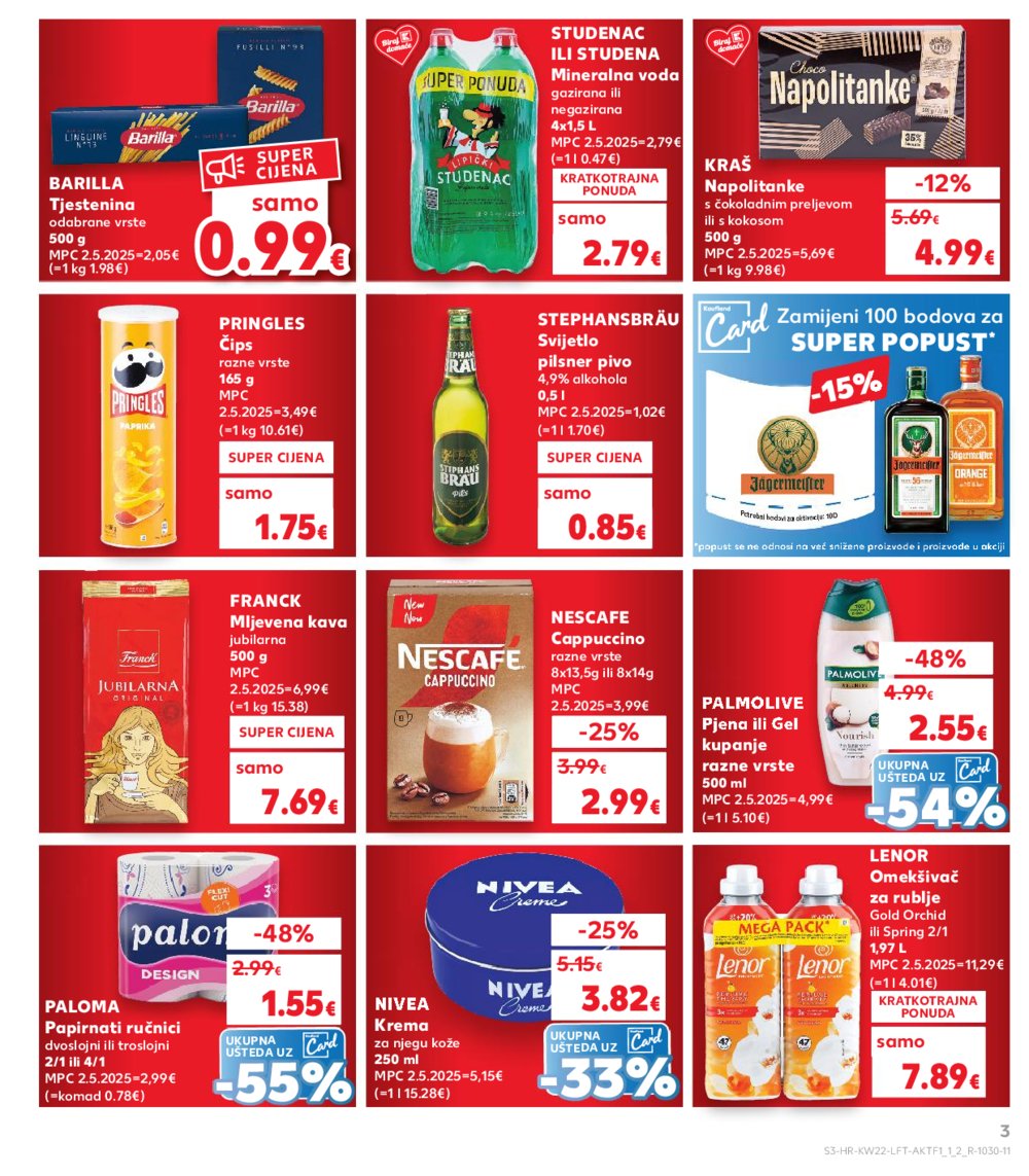 Kaufland katalog Akcija 28.05.-03.06.2025. Odabrane poslovnice