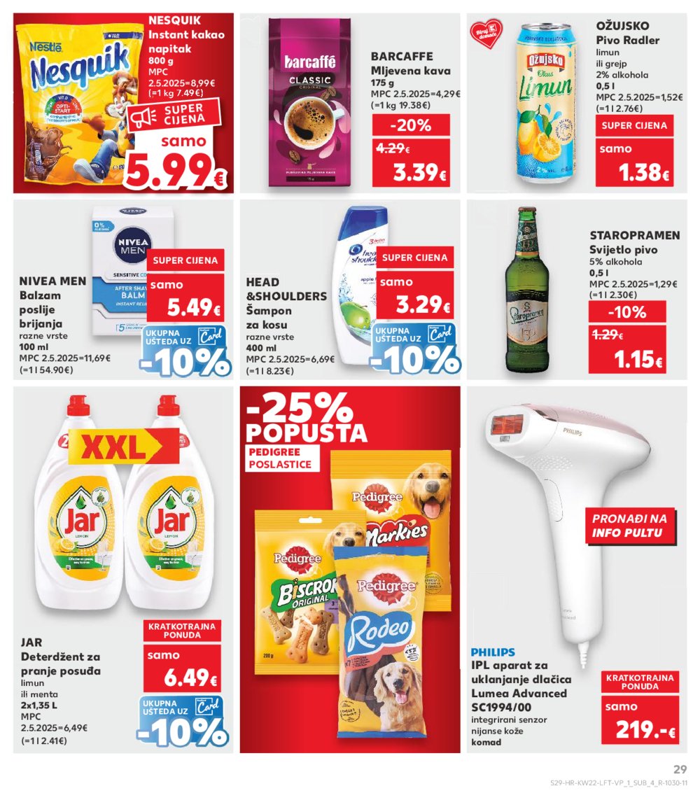 Kaufland katalog Akcija 28.05.-03.06.2025. Odabrane poslovnice