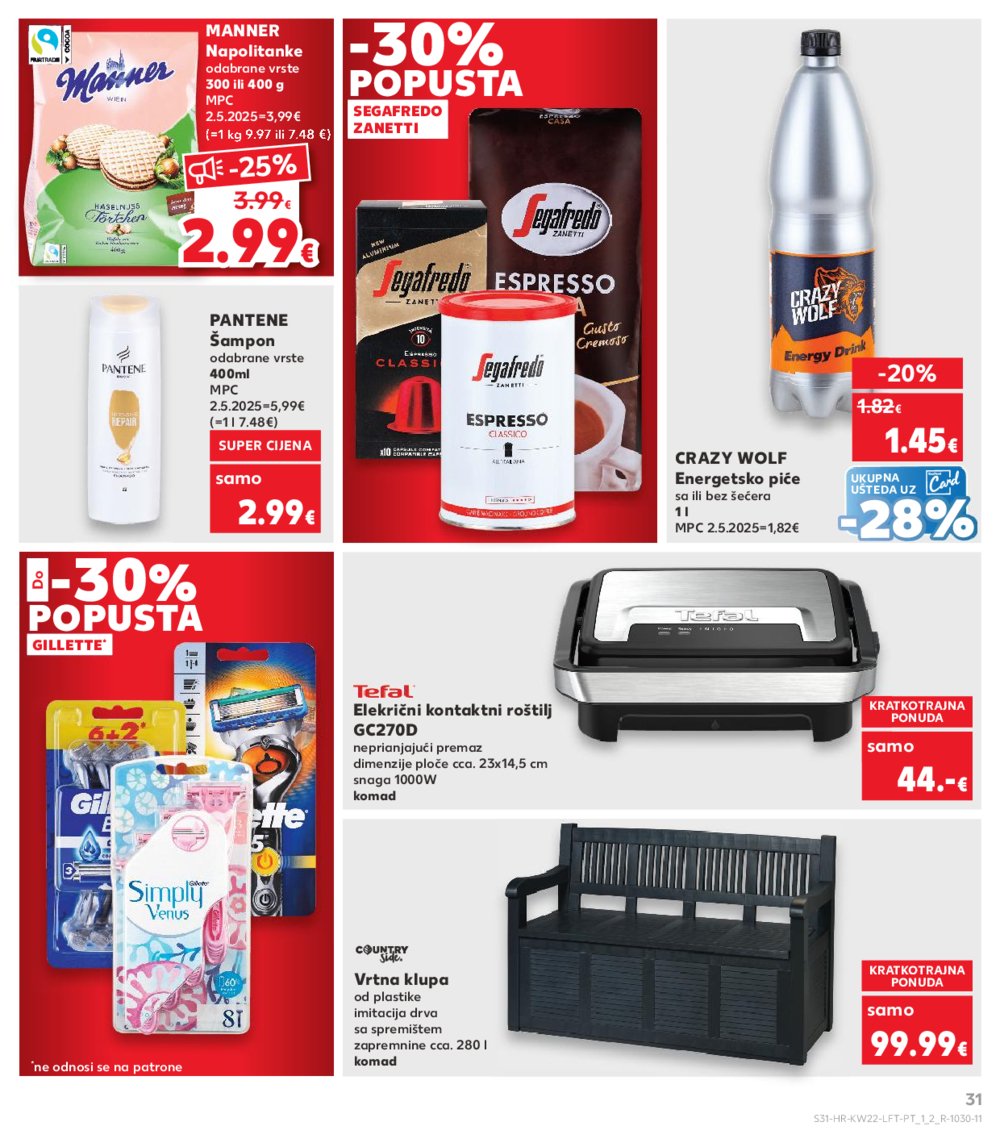Kaufland katalog Akcija 28.05.-03.06.2025. Odabrane poslovnice