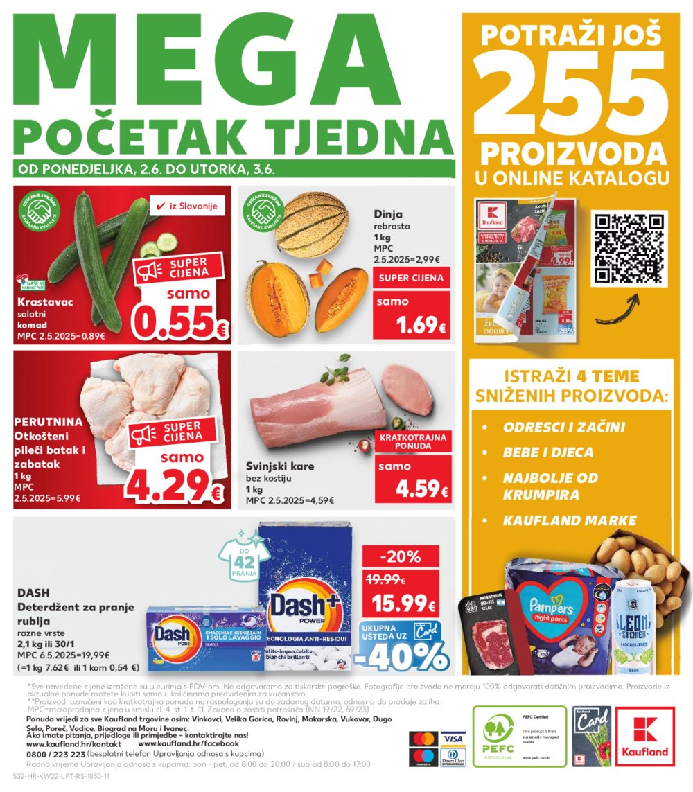 Kaufland katalog Akcija 28.05.-03.06.2025. Odabrane poslovnice