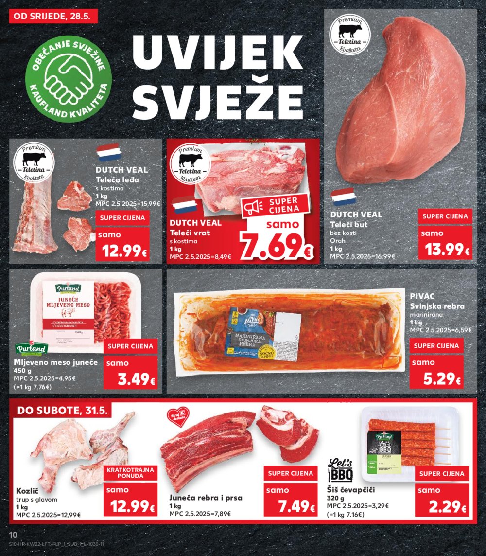 Kaufland katalog Akcija 28.05.-03.06.2025. Odabrane poslovnice
