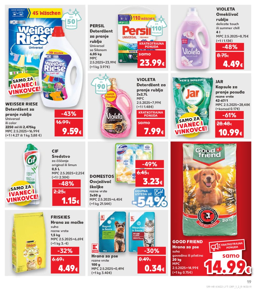 Kaufland katalog Akcija 28.05.-03.06.2025. Vinkovci