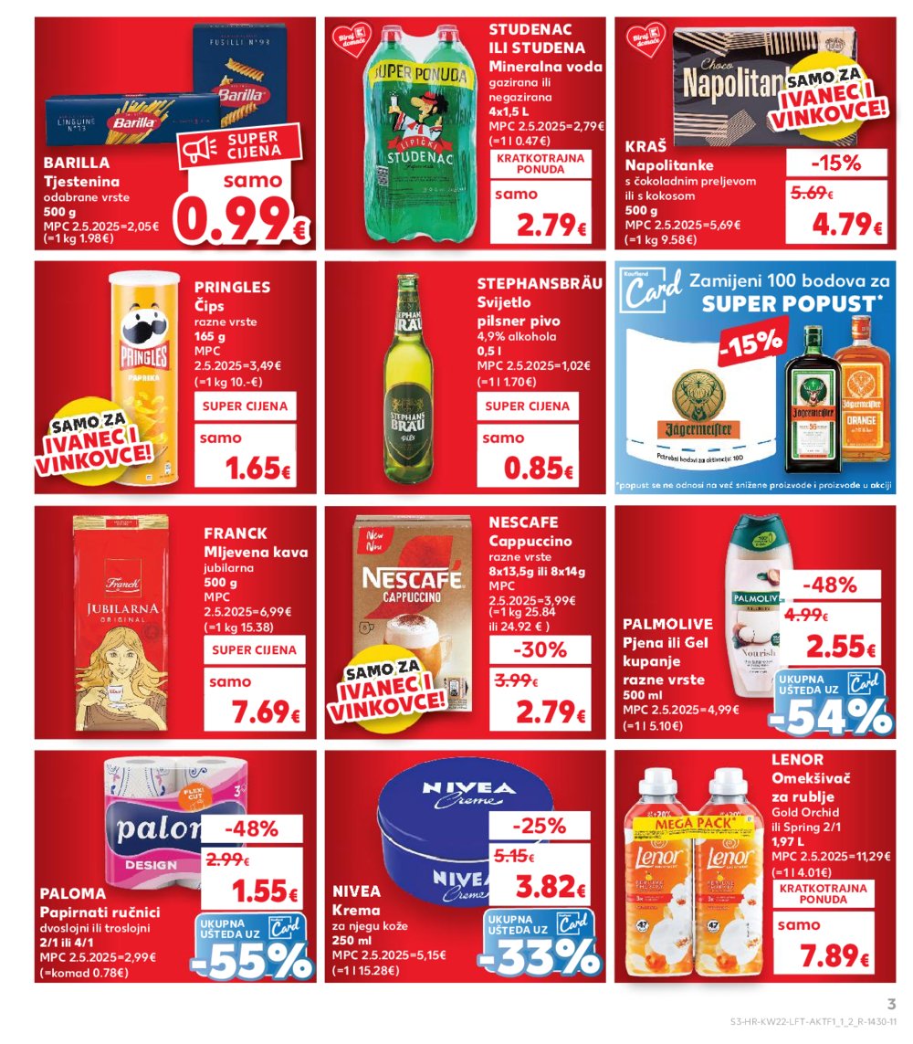 Kaufland katalog Akcija 28.05.-03.06.2025. Vinkovci