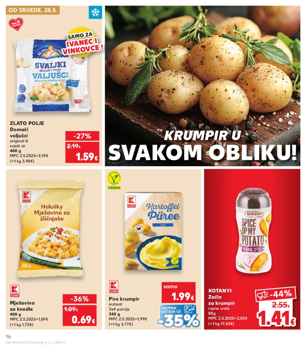 Kaufland katalog Kaufland marke 28.05.-03.06.2025. Ivanec