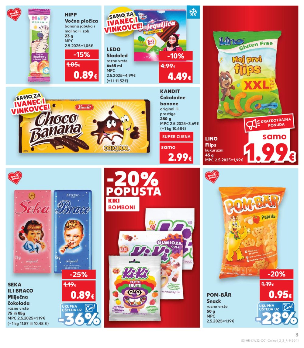 Kaufland katalog Kaufland marke 28.05.-03.06.2025. Ivanec