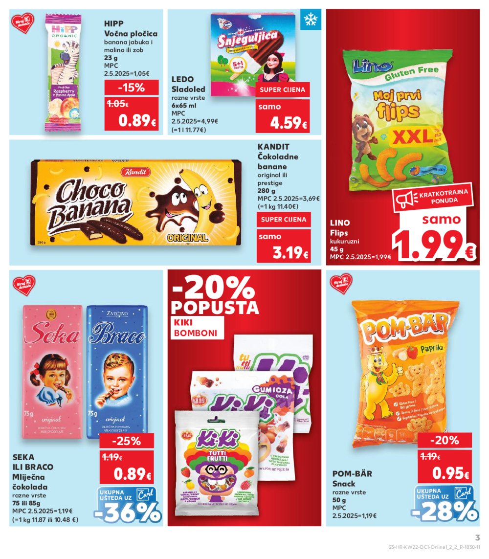 Kaufland katalog Kaufland marke 28.05.-03.06.2025. Odabrane poslovnice