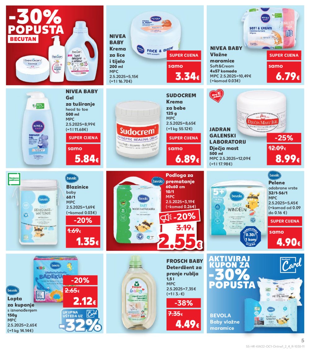 Kaufland katalog Kaufland marke 28.05.-03.06.2025. Odabrane poslovnice
