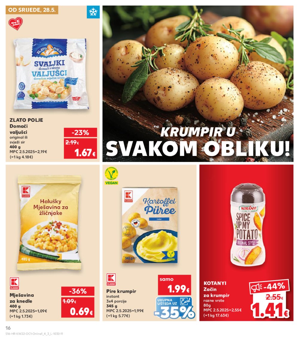 Kaufland katalog Kaufland marke 28.05.-03.06.2025. Odabrane poslovnice