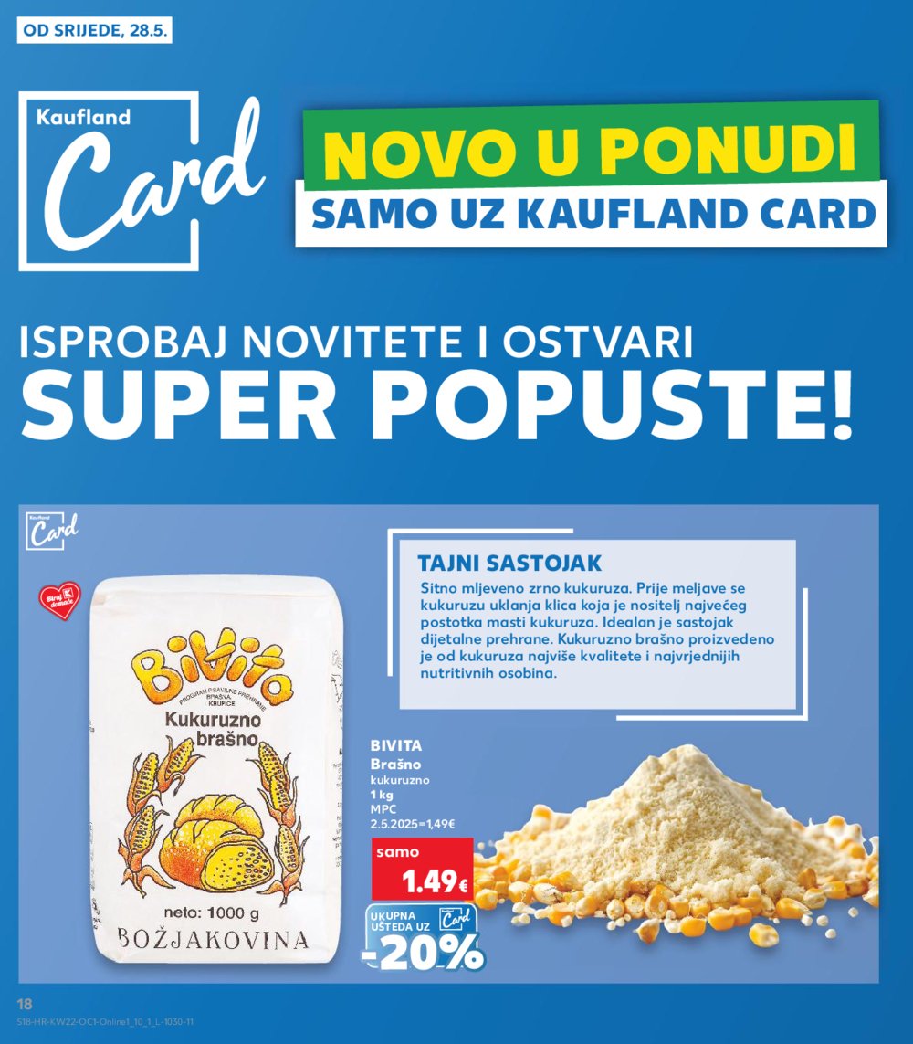 Kaufland katalog Kaufland marke 28.05.-03.06.2025. Odabrane poslovnice