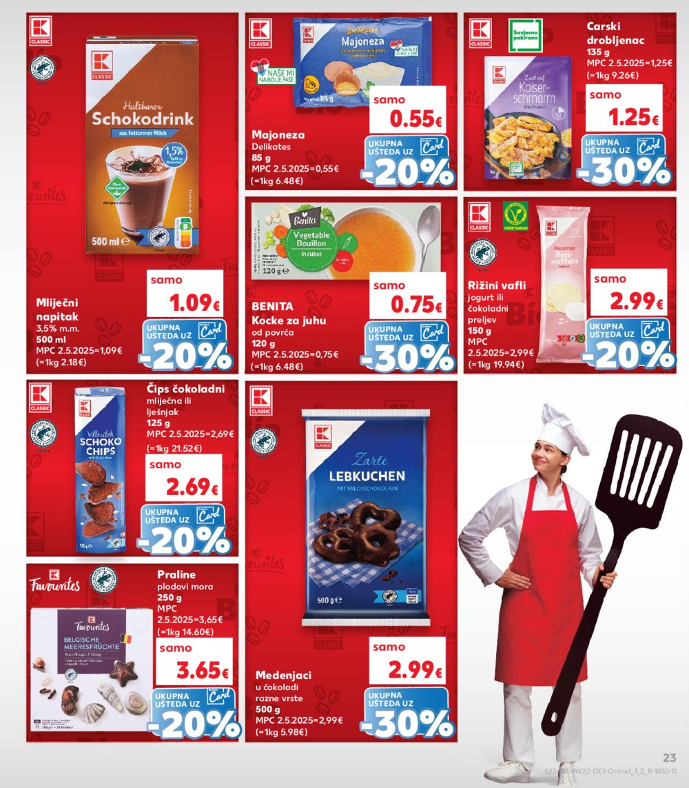 Kaufland katalog Kaufland marke 28.05.-03.06.2025. Odabrane poslovnice