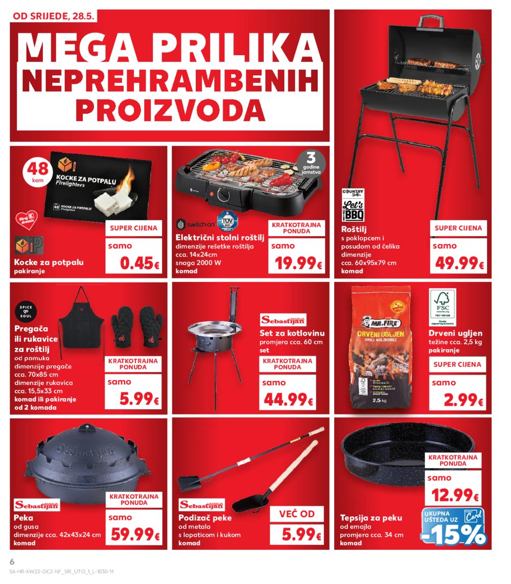 Kaufland katalog Neprehrambenih proizvoda 28.05.-03.06.2025. Odabrane poslovnice