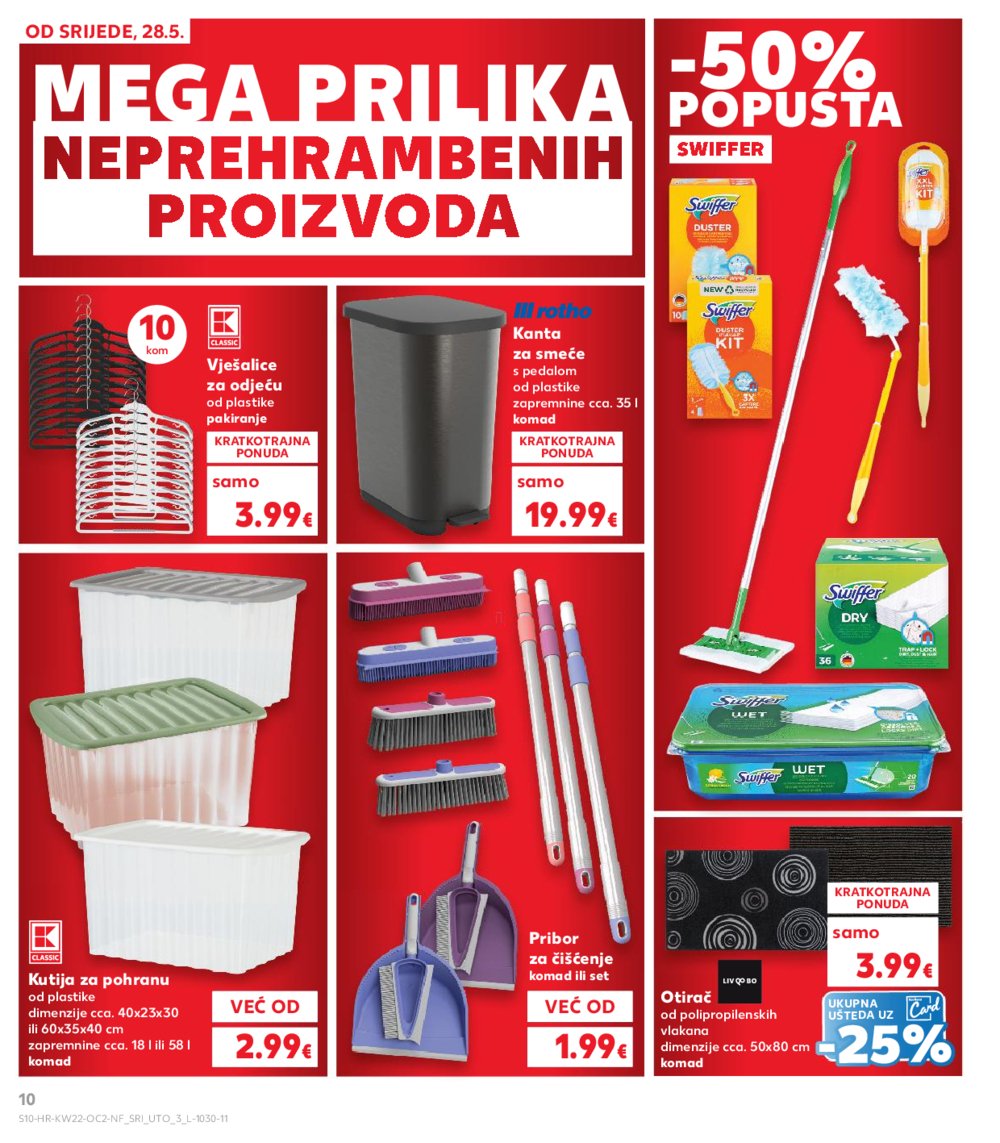 Kaufland katalog Neprehrambenih proizvoda 28.05.-03.06.2025. Odabrane poslovnice