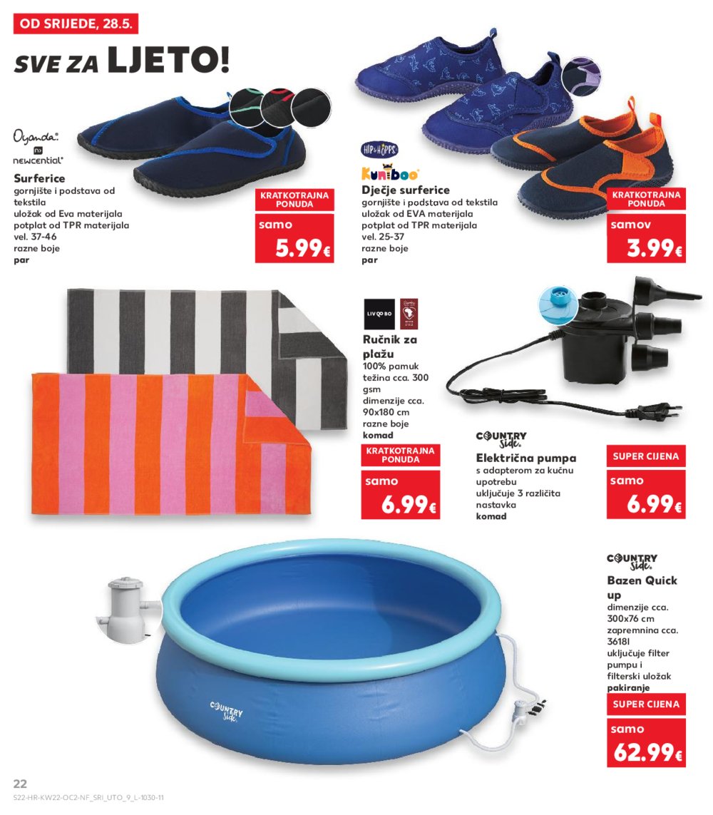 Kaufland katalog Neprehrambenih proizvoda 28.05.-03.06.2025. Odabrane poslovnice