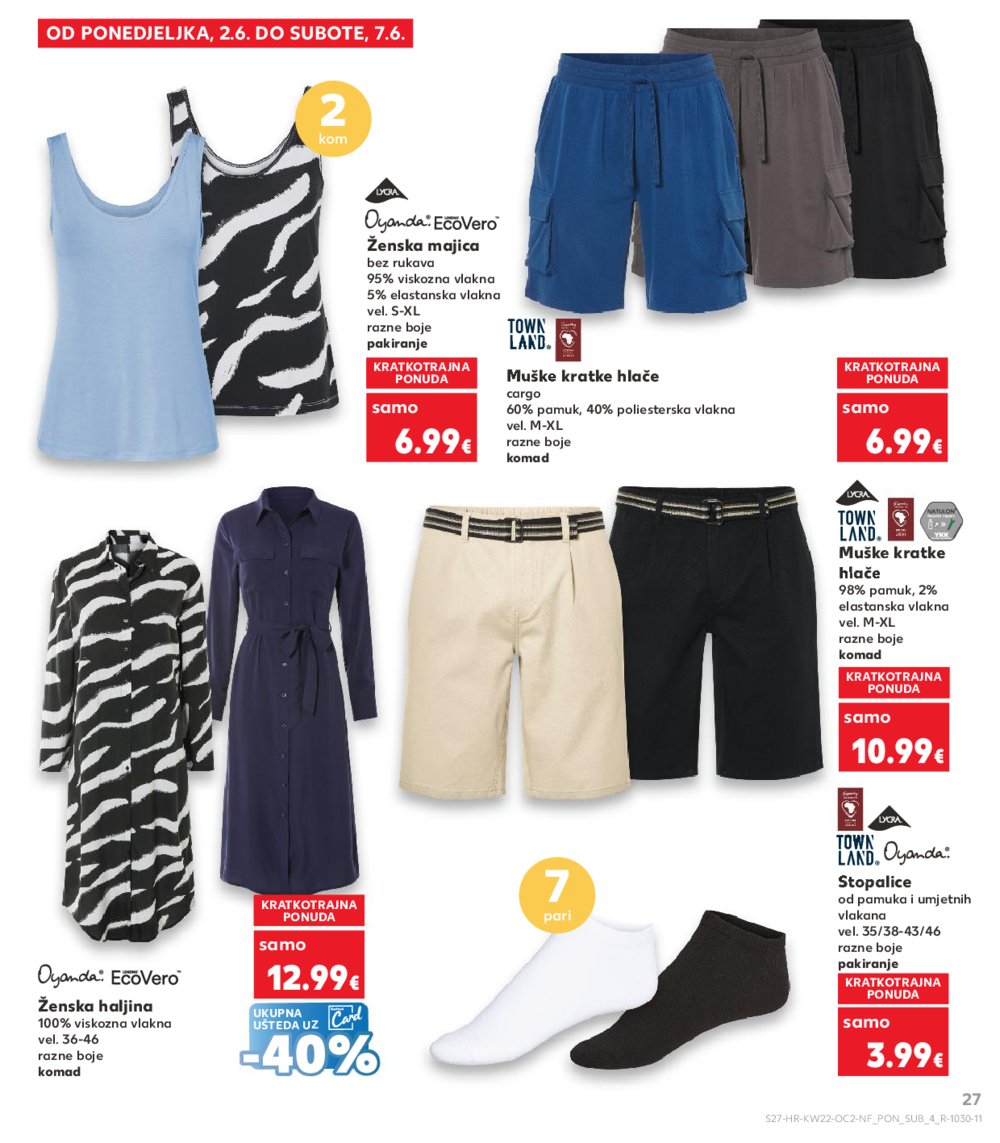 Kaufland katalog Neprehrambenih proizvoda 28.05.-03.06.2025. Odabrane poslovnice
