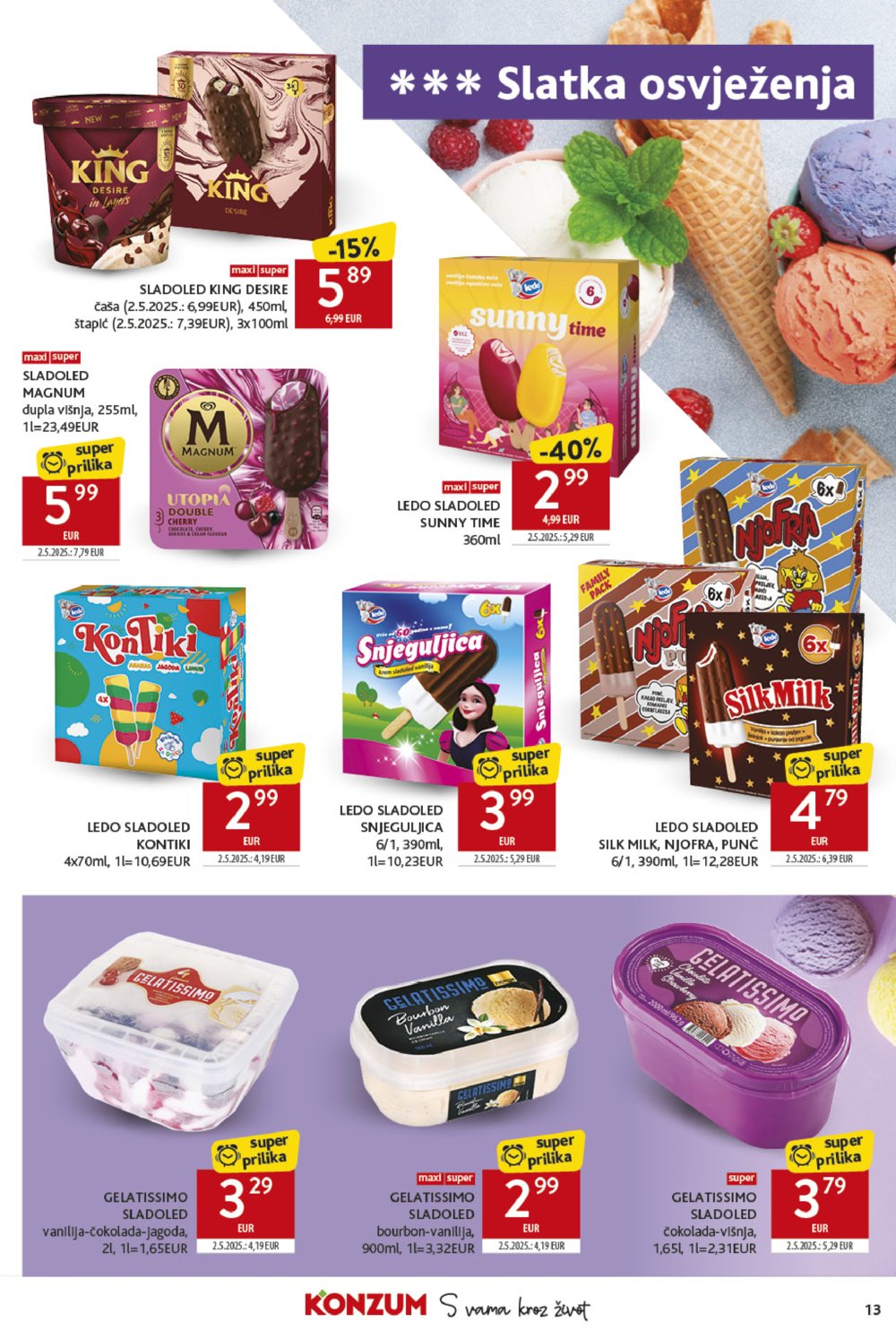 Konzum katalog Akcija 28.05.-03.06.2025.