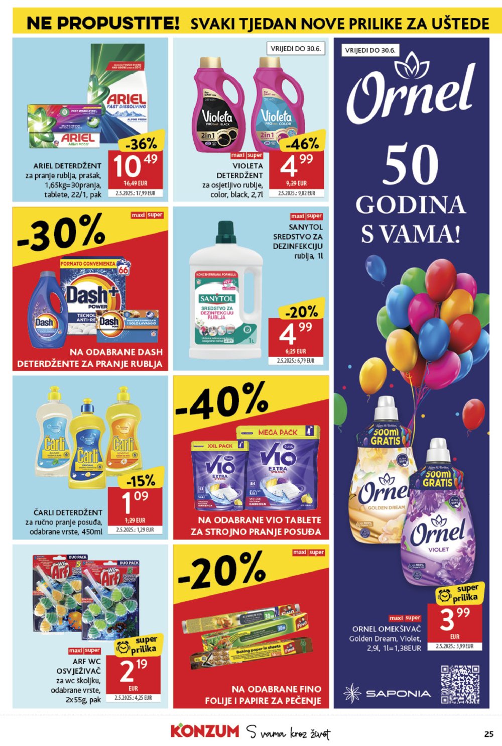 Konzum katalog Akcija 28.05.-03.06.2025.
