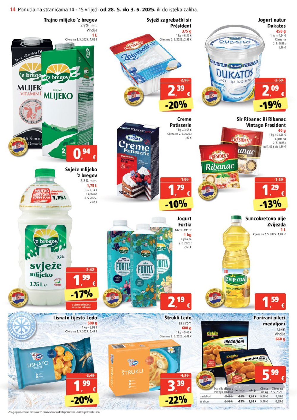 SPAR katalog Akcija 28.05.-03.06.2025.