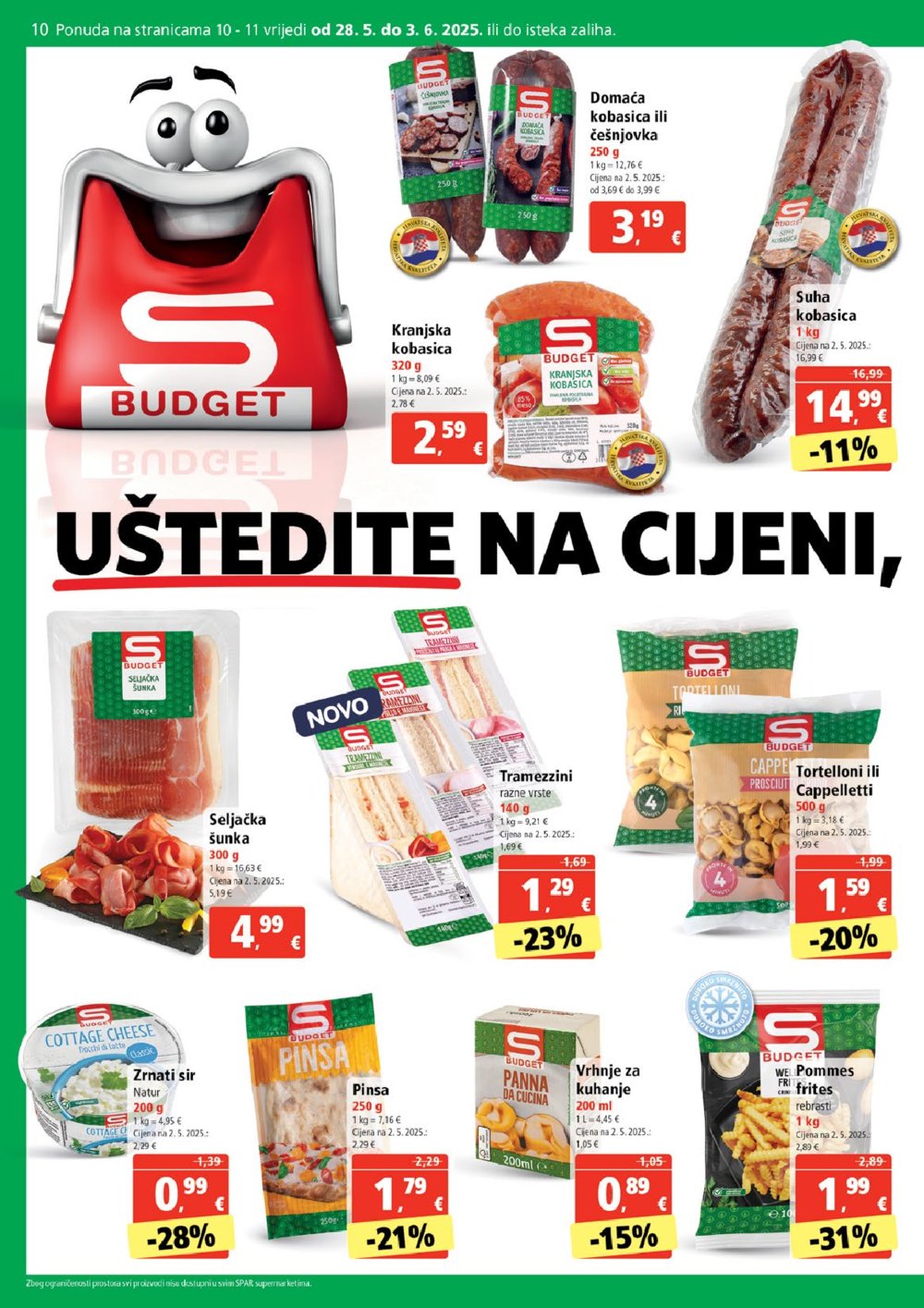 SPAR katalog Akcija 28.05.-03.06.2025.