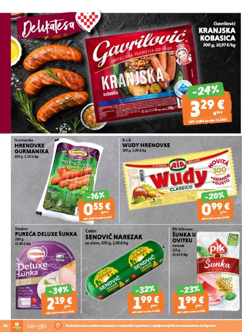 Studenac katalog Akcija 28.05.-03.06.2025.