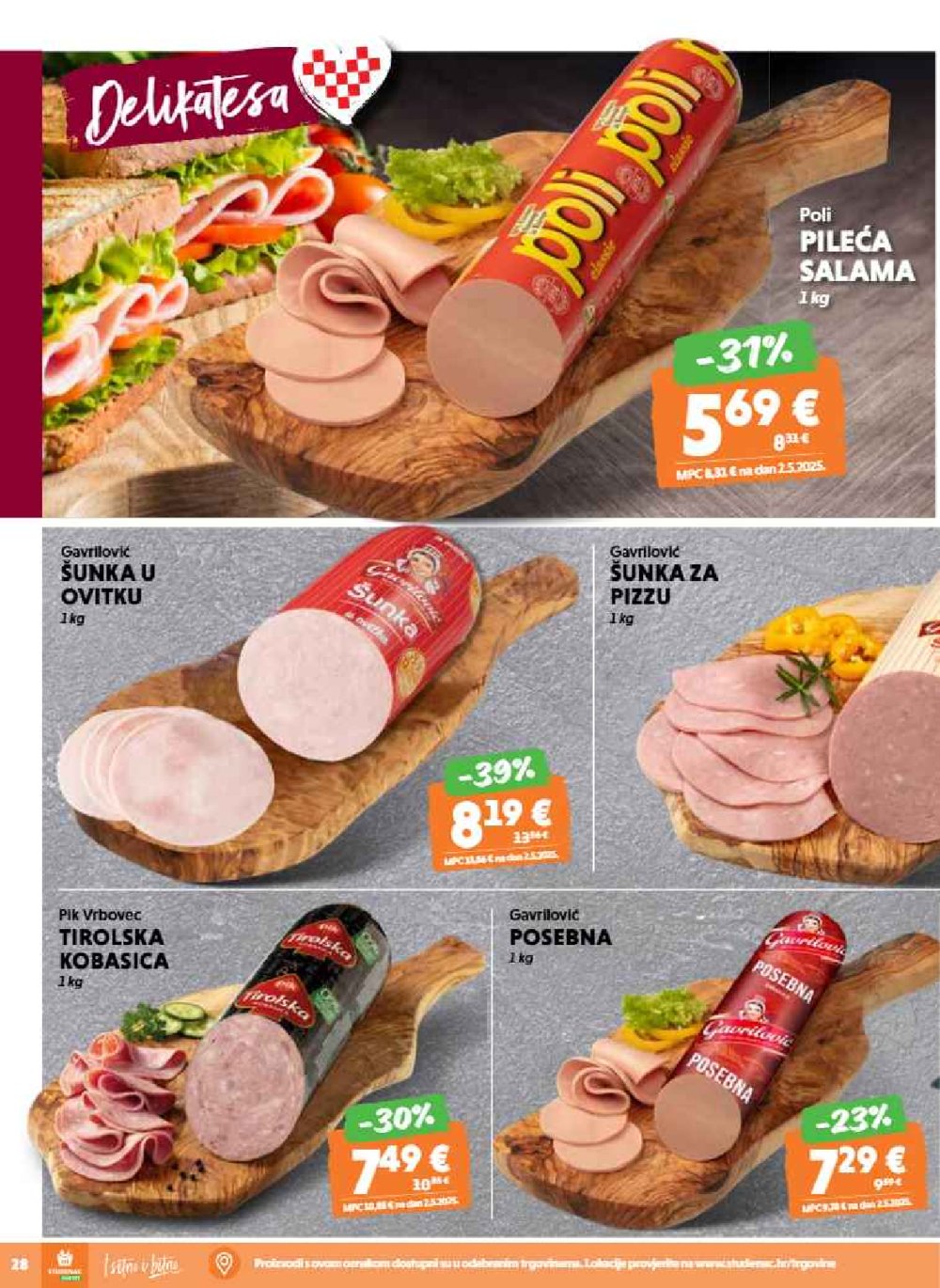 Studenac katalog Akcija 28.05.-03.06.2025.
