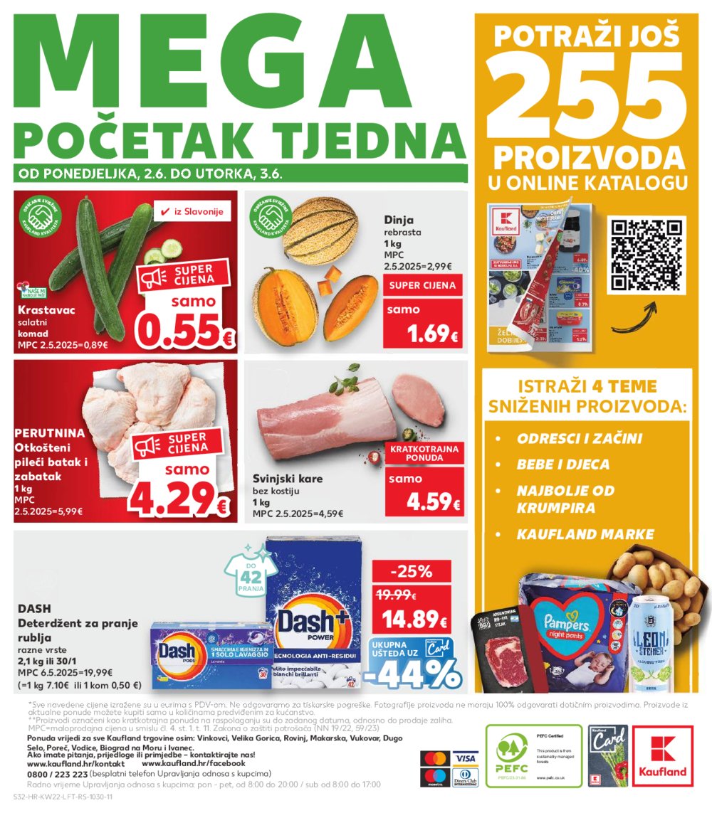 Kaufland katalog Akcija 28.05.-03.06.2025. Odabrane poslovnice