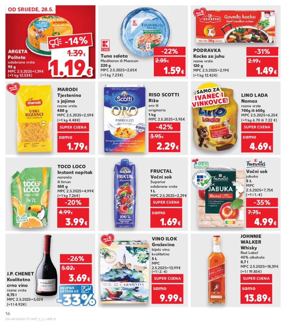Kaufland katalog Akcija 28.05.-03.06.2025. Vinkovci