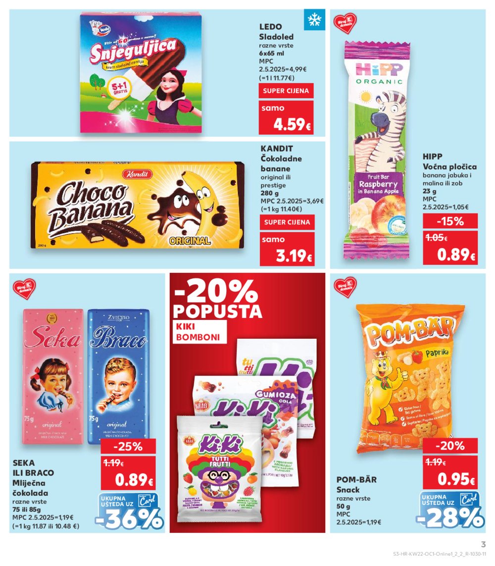 Kaufland katalog Kaufland marke 28.05.-03.06.2025. Odabrane poslovnice
