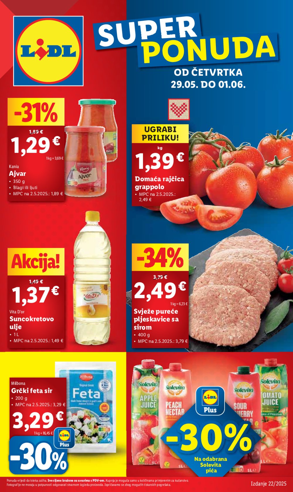 Lidl katalog Super ponuda od četvrtka 29.05.-01.06.2025.