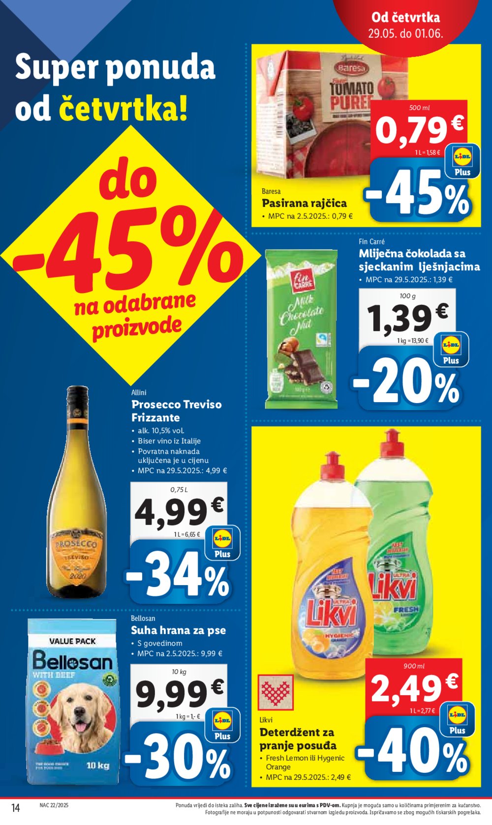 Lidl katalog Super ponuda od četvrtka 29.05.-01.06.2025.