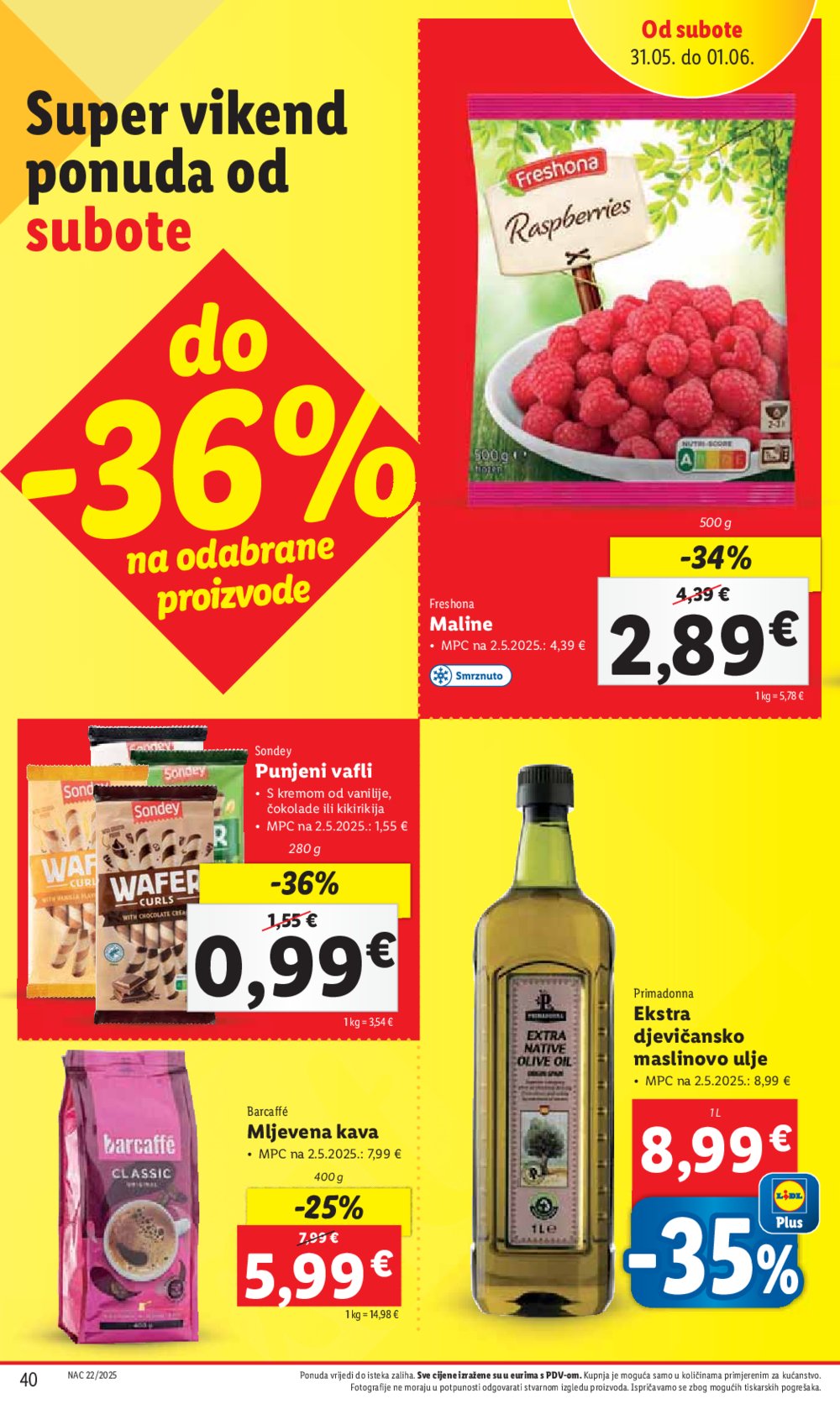 Lidl katalog Super ponuda od četvrtka 29.05.-01.06.2025.