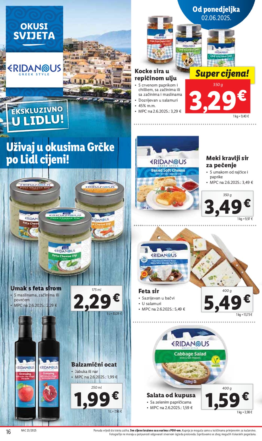 Lidl katalog Super ponuda od ponedjeljka 02.06.-08.06.2025.