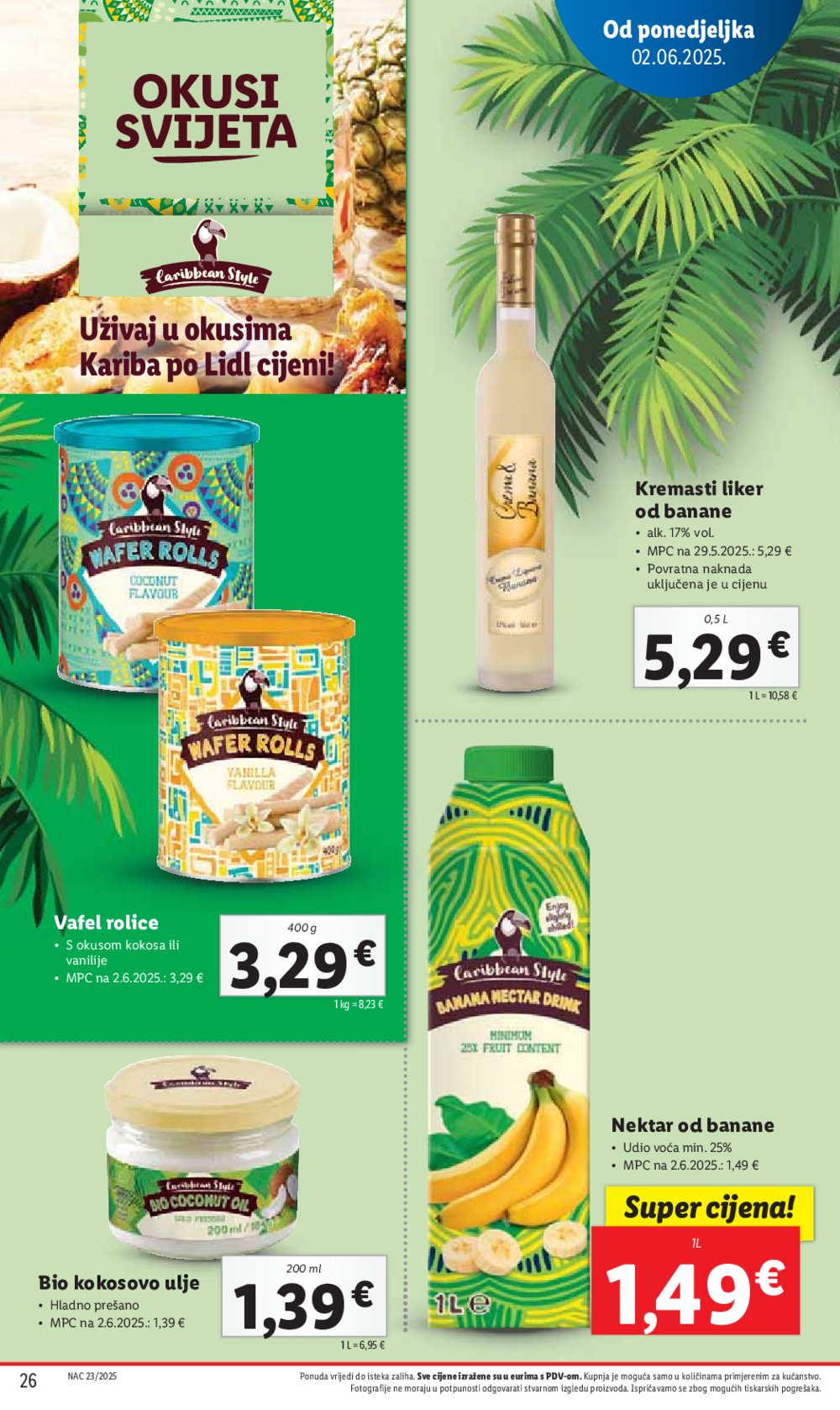 Lidl katalog Super ponuda od ponedjeljka 02.06.-08.06.2025.