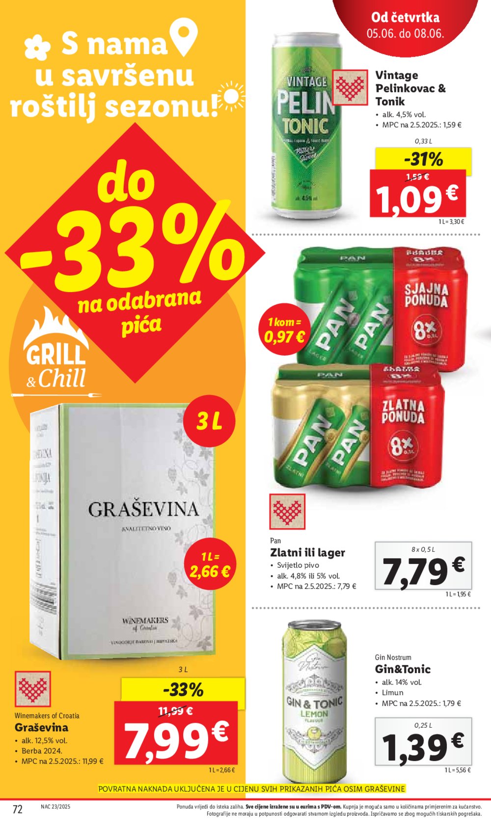 Lidl katalog Super ponuda od ponedjeljka 02.06.-08.06.2025.