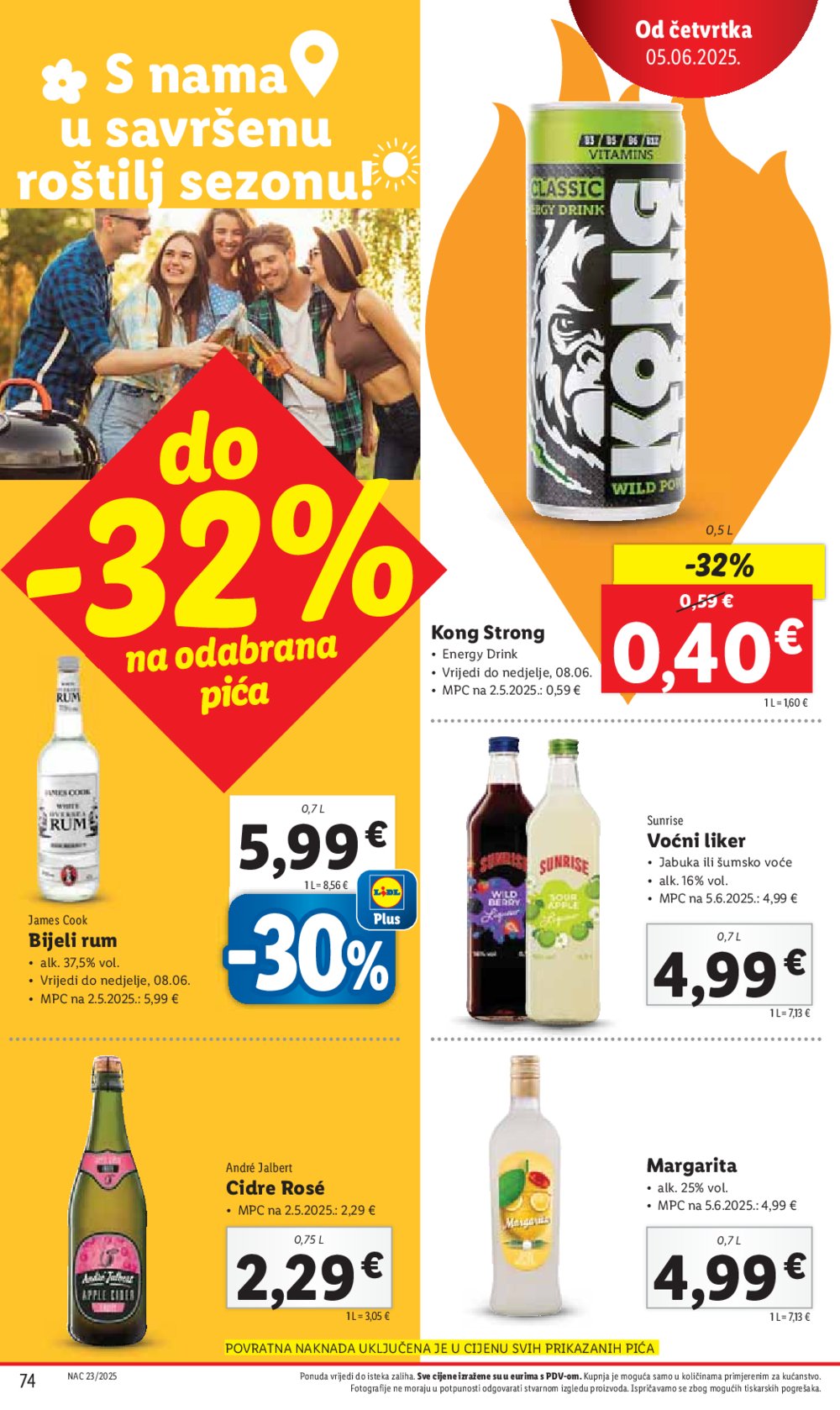 Lidl katalog Super ponuda od ponedjeljka 02.06.-08.06.2025.