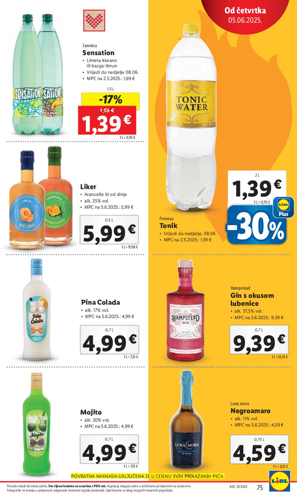 Lidl katalog Super ponuda od ponedjeljka 02.06.-08.06.2025.