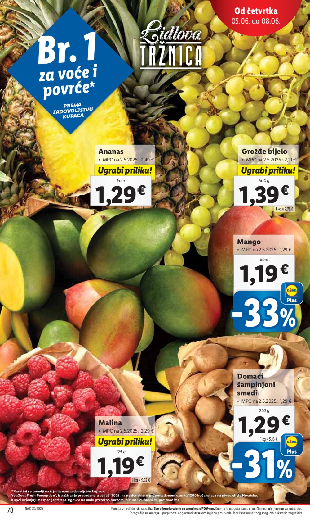 Lidl katalog Super ponuda od ponedjeljka 02.06.-08.06.2025.