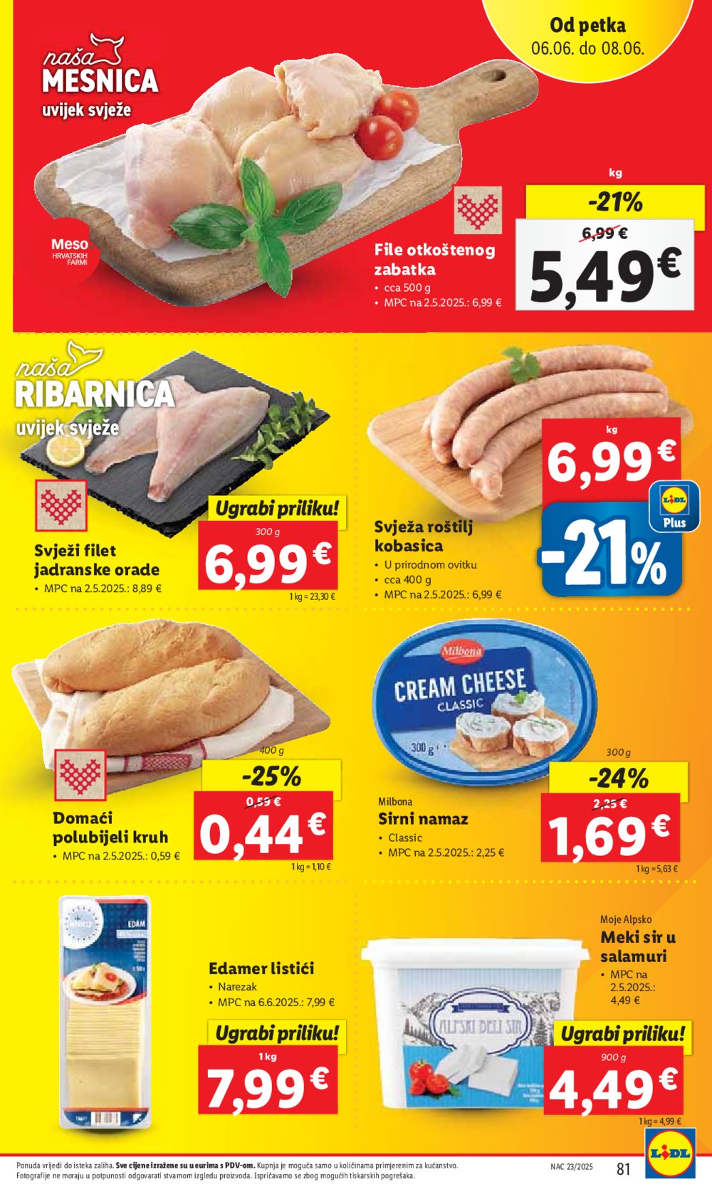 Lidl katalog Super ponuda od ponedjeljka 02.06.-08.06.2025.