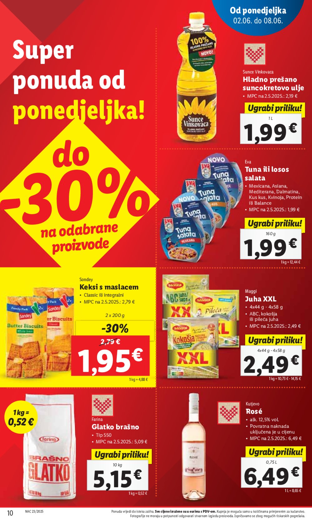 Lidl katalog Super ponuda od ponedjeljka 02.06.-08.06.2025.
