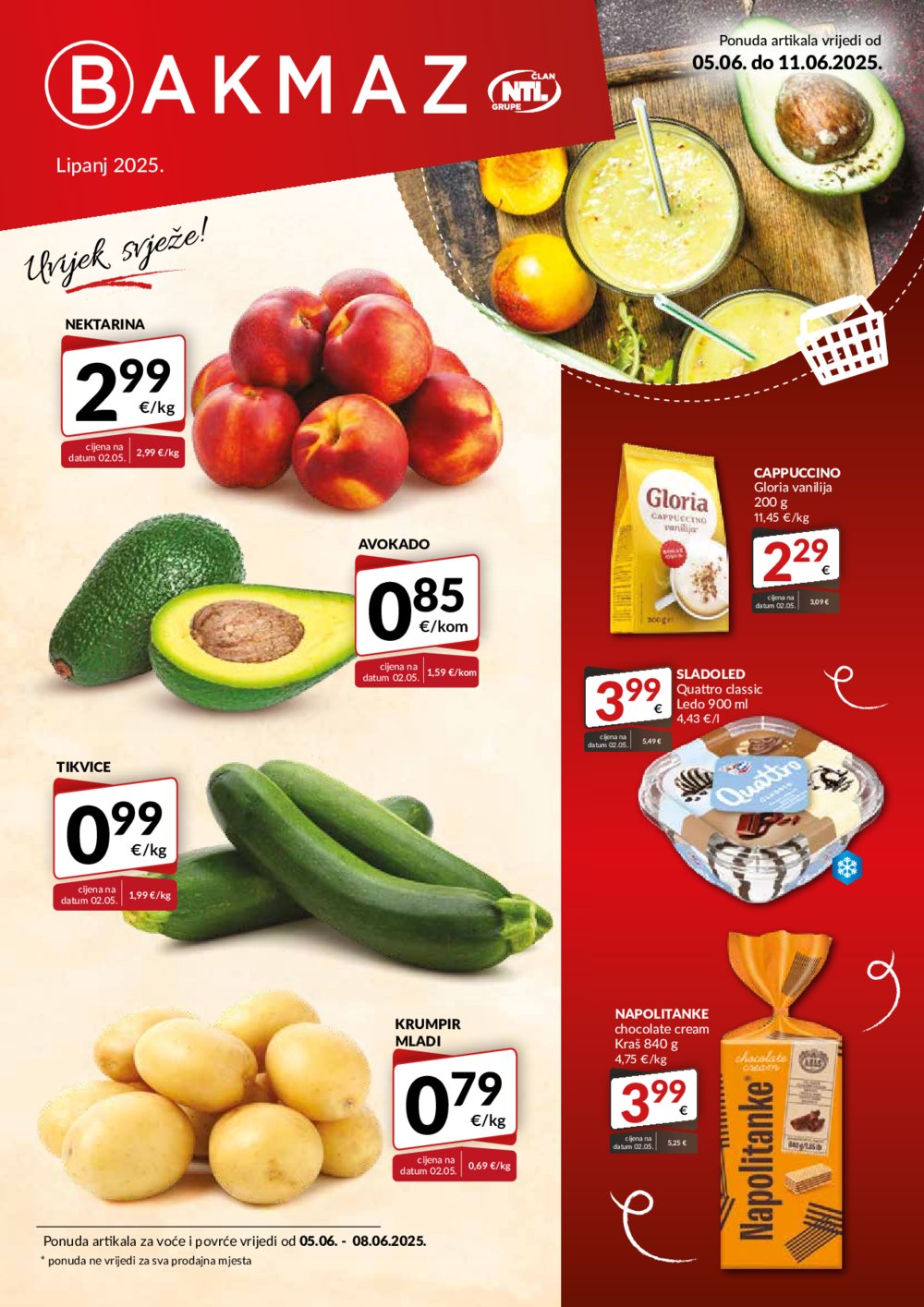 Bakmaz katalog Akcija 05.06.-11.06.2025.