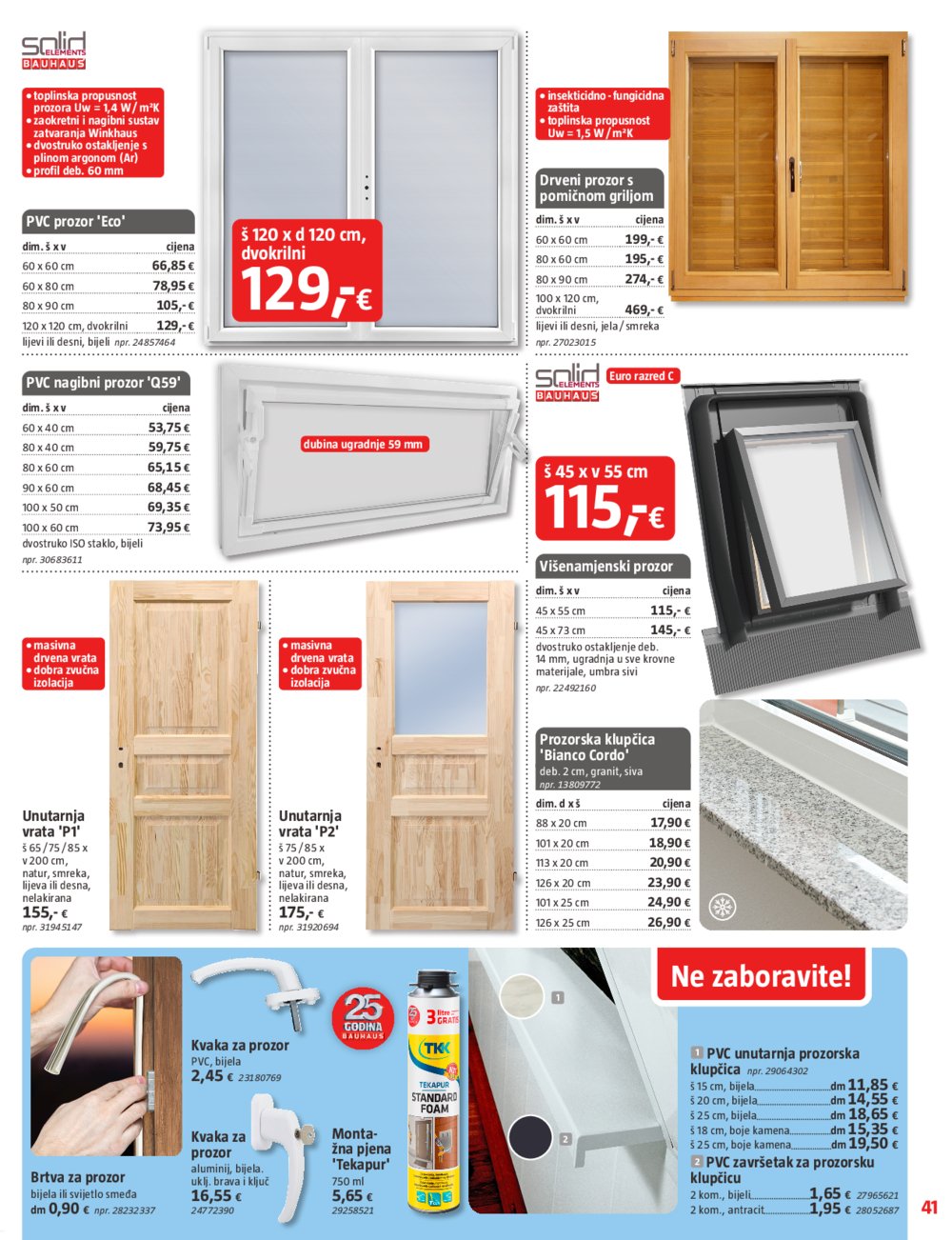 Bauhaus katalog Akcija 05.06. - 02.07.2025.