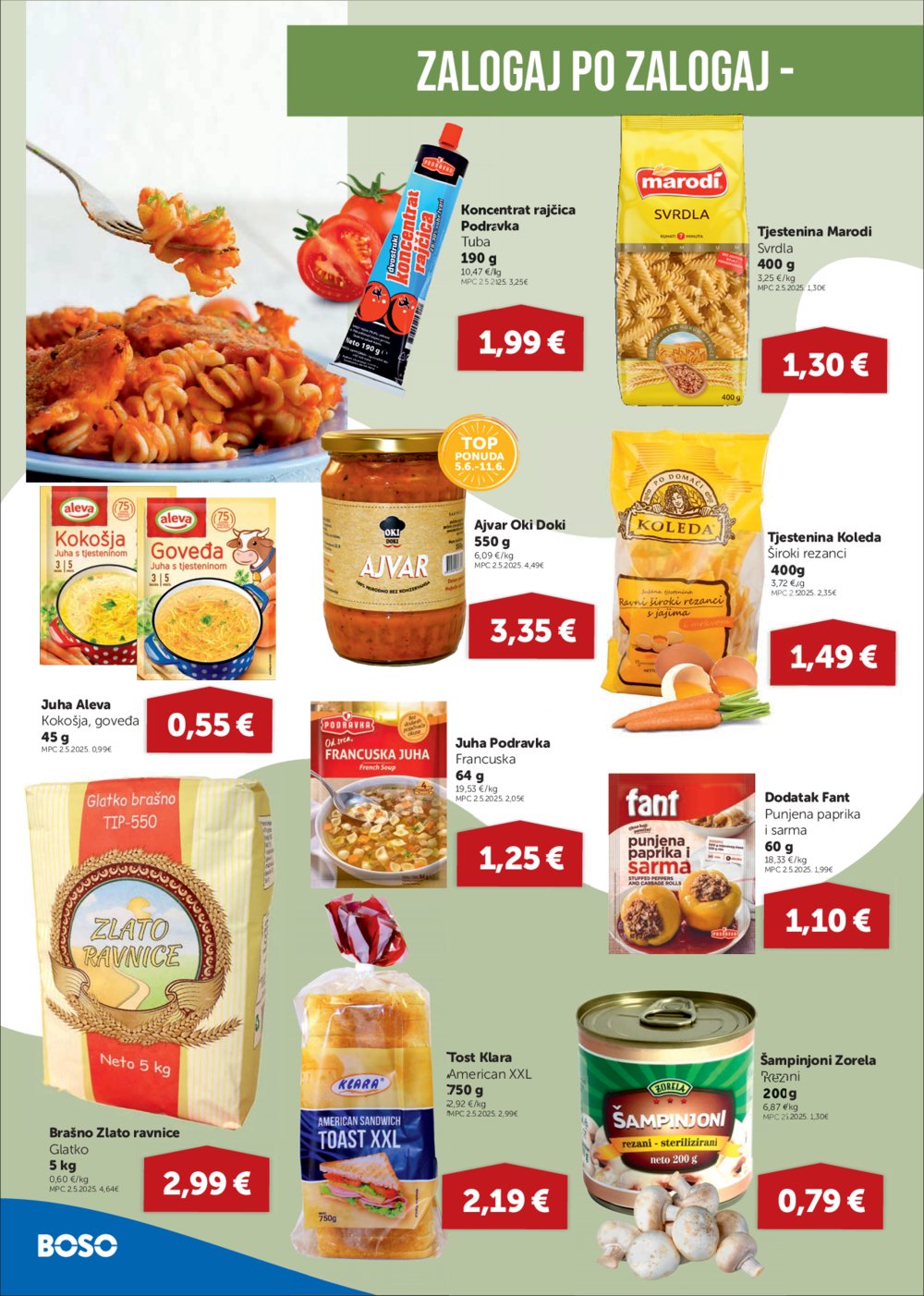 Boso katalog Akcija 05.06.-18.06.2025.