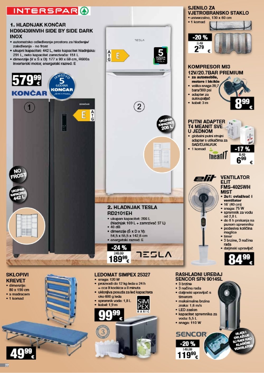 Interspar ljetni katalog akcija 28.5.-04.08.2025.