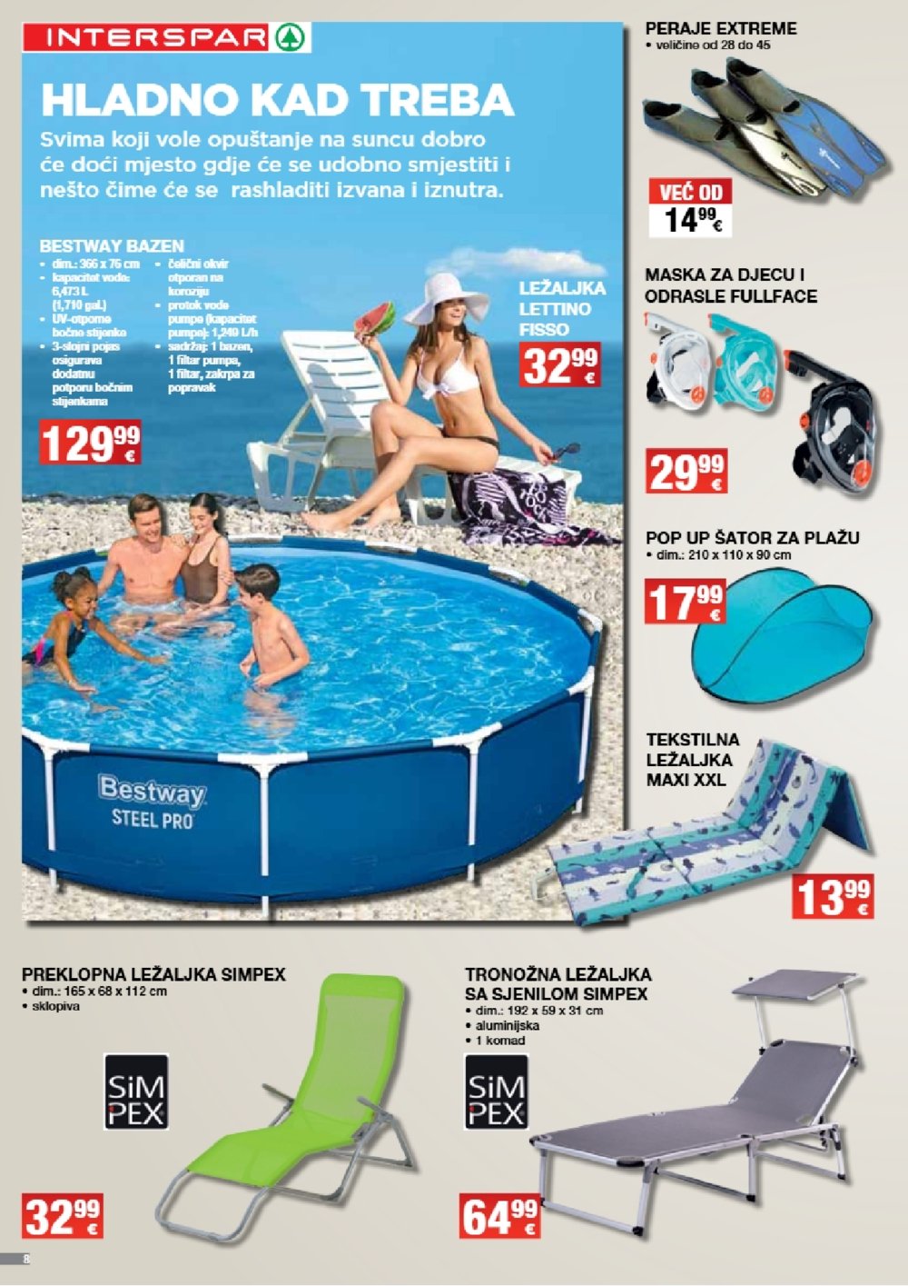 Interspar ljetni katalog akcija 28.5.-04.08.2025.